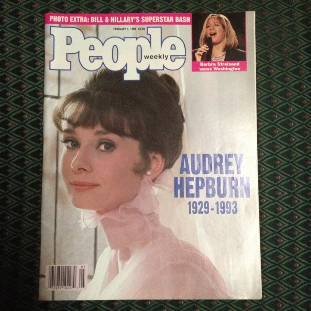 People Weekly Magazine Audrey Hepburn Feb 1993